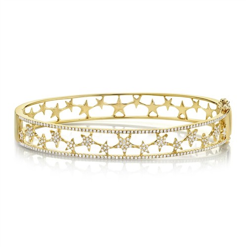 14k jaune diamant - jaune,