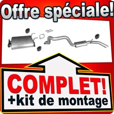 Ligne pot d'échappement pour SSANGYONG MUSSO (FJ) 2.3 2.9 3.2 D