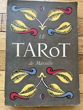 EO 1949 - Rare Livre Tarot Marseille numéroté - Paul Marteau - Voyance Cartes