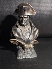 Buste de Napoléon style Ruffony d'environ 12 cm de haut - bronze foncé