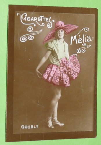 Photo 1910 cigarettes card - photo,