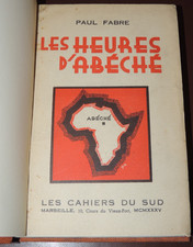 TCHAD  SOUDAN  Paul FABRE -