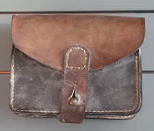 Cartouchière Cuir Fauve France Lebel Berthier ORIGINAL à identifier