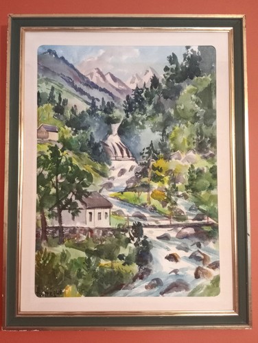 Tableau jean hourregue - jean,