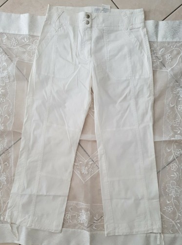 Pantacourt blanc taille - pantacourt, 36