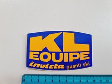 Autocollant Kl Equipe Invicta