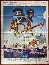 Affiche ADA DANS LA JUNGLEB Gerard ZINGG Richard BOHRINGER Afrique 120x160cm