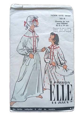 Patron couture vintage elle - couture,