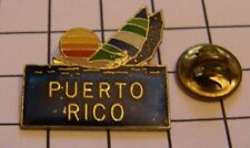 PUERTO RICO WINDSURF SURF WIND BOARD WINDSURFING vintage pin badge X9Z