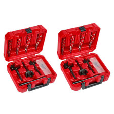 Milwaukee Selfeed High-Speed Steel Wood Boring Bit Set (14-Piece)
