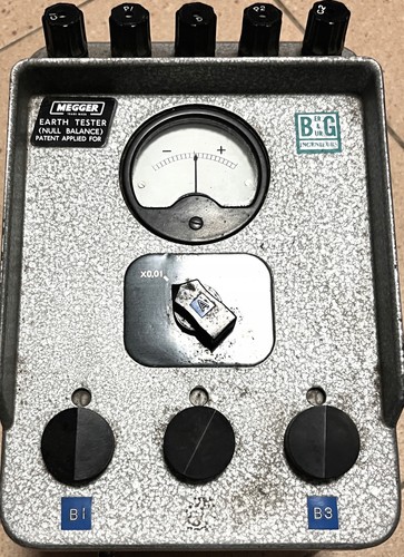 Testeur megger earth - earth, 1