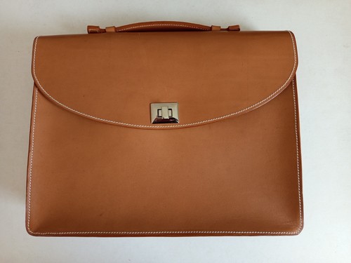 Serviette cuir comme - en, cuir,