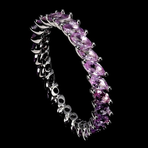 Bague argent 925 sertie - en,