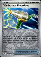 Carte Pokemon GENERATEUR ELECTRIQUE 079/091 REVERSE EV4.5 PAF FR NEUF