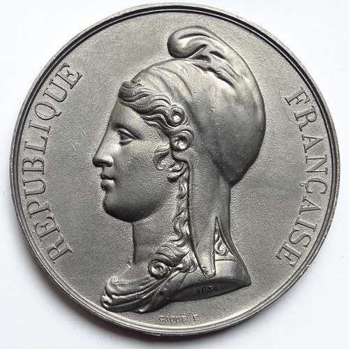 Médaille table république - de,