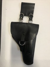 Holster Pour BERETTA Mod. 51 POLICE PUBLIQUE SÉCURITÉ En Cuir De Collection.
