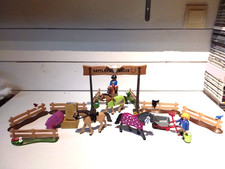 PLAYMOBIL LOT CHEVAUX CENTRE