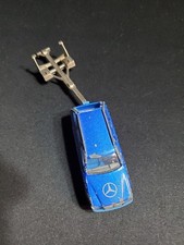 (1168) Majorette Mercedes 300 TE bleu 1:63 250 + remorque