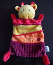 T3G / doudou plat vache girafe