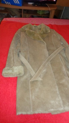Manteau beige hiver caroll - manteau,