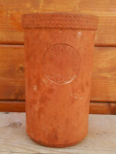 Seau à vin en terre cuite + tire bouchon, wine cooler + screwpull 