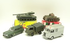 Solido Militaire Armée 1/50 - Lot de 2 Tank - Citroen HY - Renault - Peugeot 403