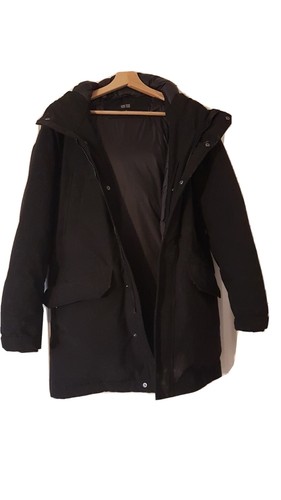 Doudoune noire uniqlo - doudoune, gars