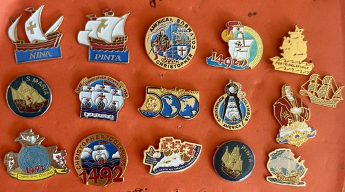 Pin pins christophe colomb - pin’s,