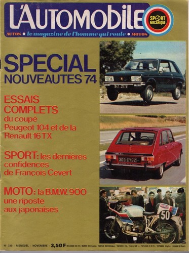 Automobile 330 1973 r16 tx - 330,