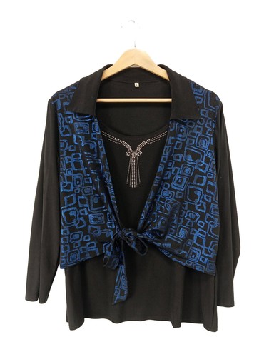 New jersey blouse - jersey,