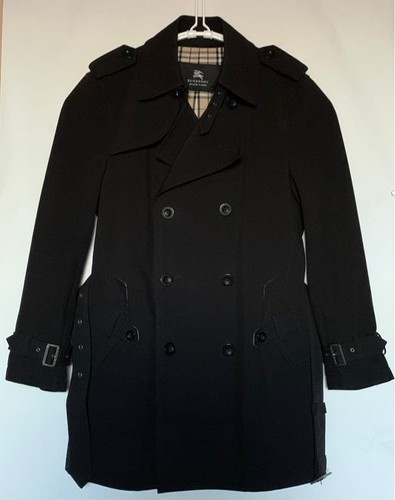 Trench coat burberry noir - trench-coat,
