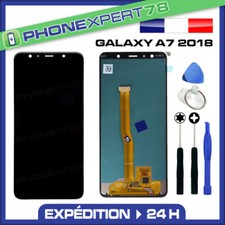 VITRE TACTILE + ECRAN AMOLED SAMSUNG GALAXY A7 2018 A750 + OUTILS