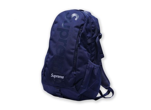 Supreme backpack navy - supreme, (24ss)