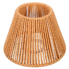  Abat-jour bohème tissé : petit abat-jour de remplacement en corde tissée pour
