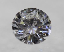 Diamant Naturel Ronde Brillante 0,36 Carat Amélioré Extraite De La Terre 4,68mm