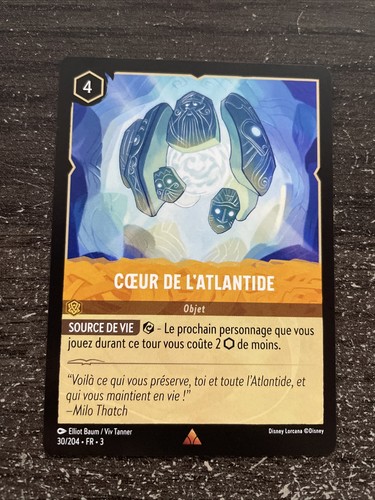 Carte lorcana chapitre rare - lorcana,