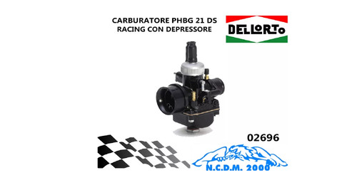 02696 carburateur dellorto - carburateur,