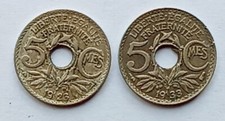 5 Centimes LINDAUER 1923 + 1933