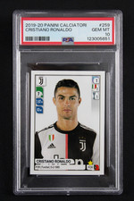 Cristiano Ronaldo PSA 10 / Sticker Panini Calciatori 2019 2020 (19-20) #259