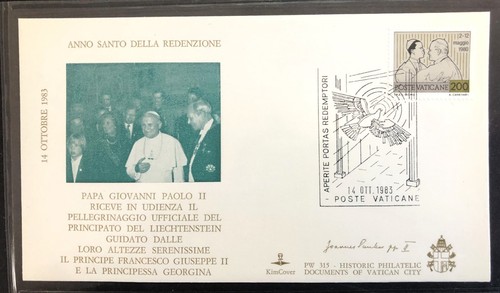 Fdc pope john - john, paul