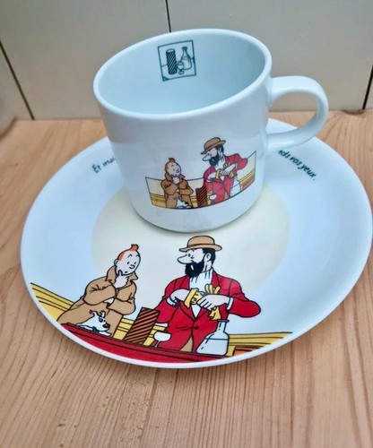 Tintin ensemble assiette - tintin-ensemble,