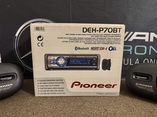 Pioneer deh p70bt car - pioneer,