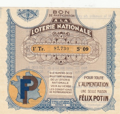 Billet loterie felix - billet, de