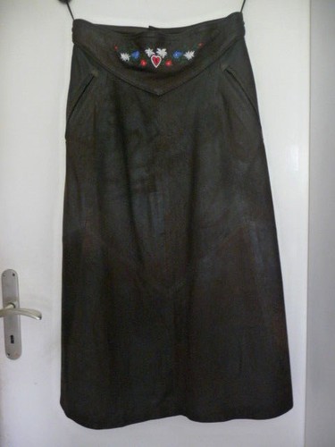 Jupe traditionnelle cuir - jupe,