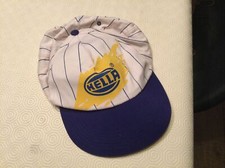 Ancien Bob Casquette Vintage publicitaire Huile Automobilia Hella Phare