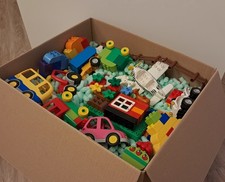 Lot véritables Lego DUPLO 12 sets + 3 plaques + 1 grande plaque  Excellent État