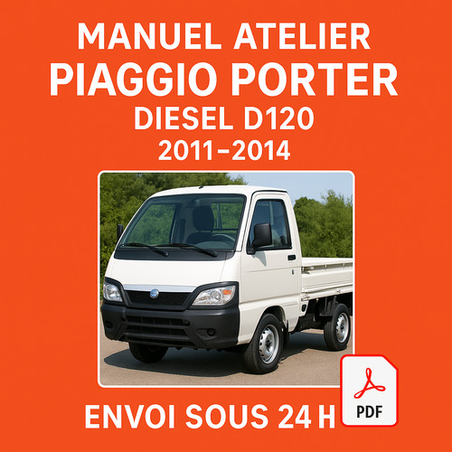 Manuel atelier piaggio porter - manuel,