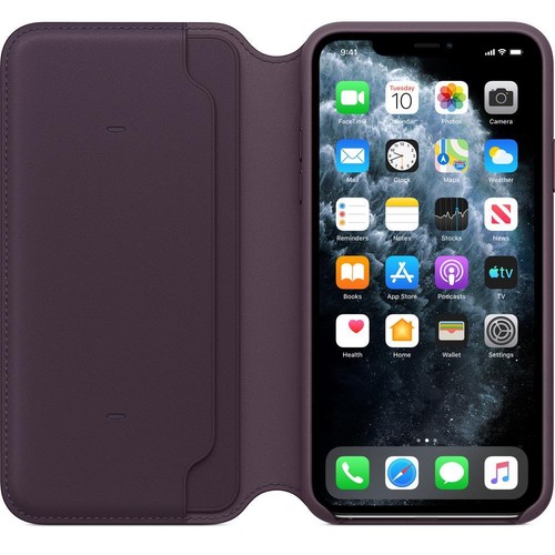 Coque cuir folio pour apple - folio,