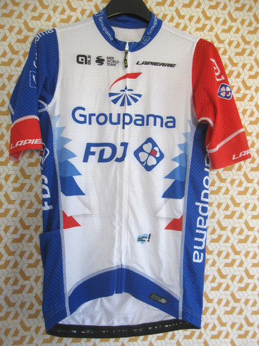 Maillot cycliste groupama fdj - maillot,