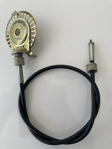 Vintage speedometer cable and - speedometer,